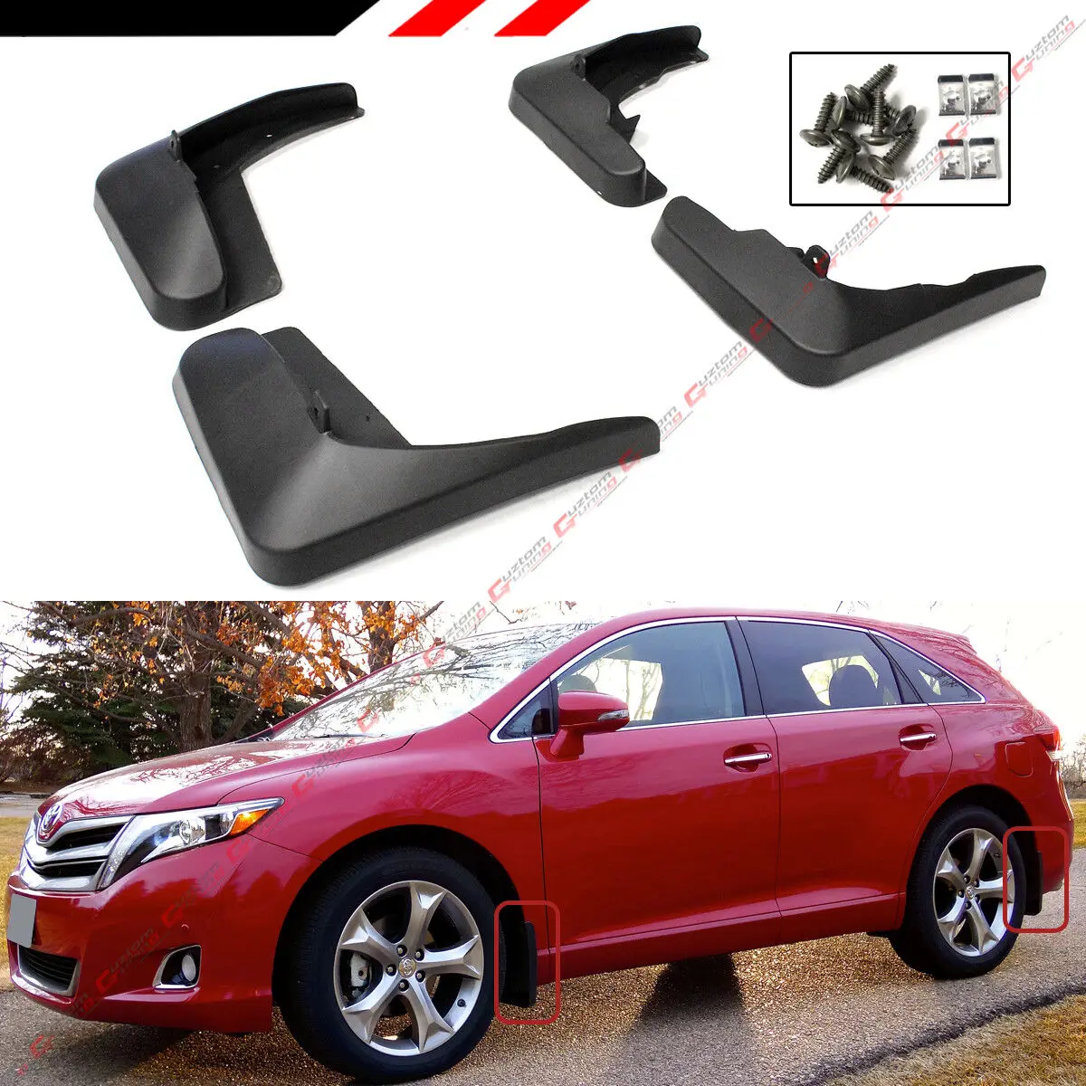ДЛЯ TOYOTA VENZA 2008-2016 гг., 4 шт., НАБОР ПЕРЕДНЕЙ + ЗАДНИЙ Брызговиков
ДЛЯ TOYOTA VENZA 2008-2016 гг., 4 шт., НАБОР ПЕРЕДНЕЙ + ЗАДНИЙ Брызговиков