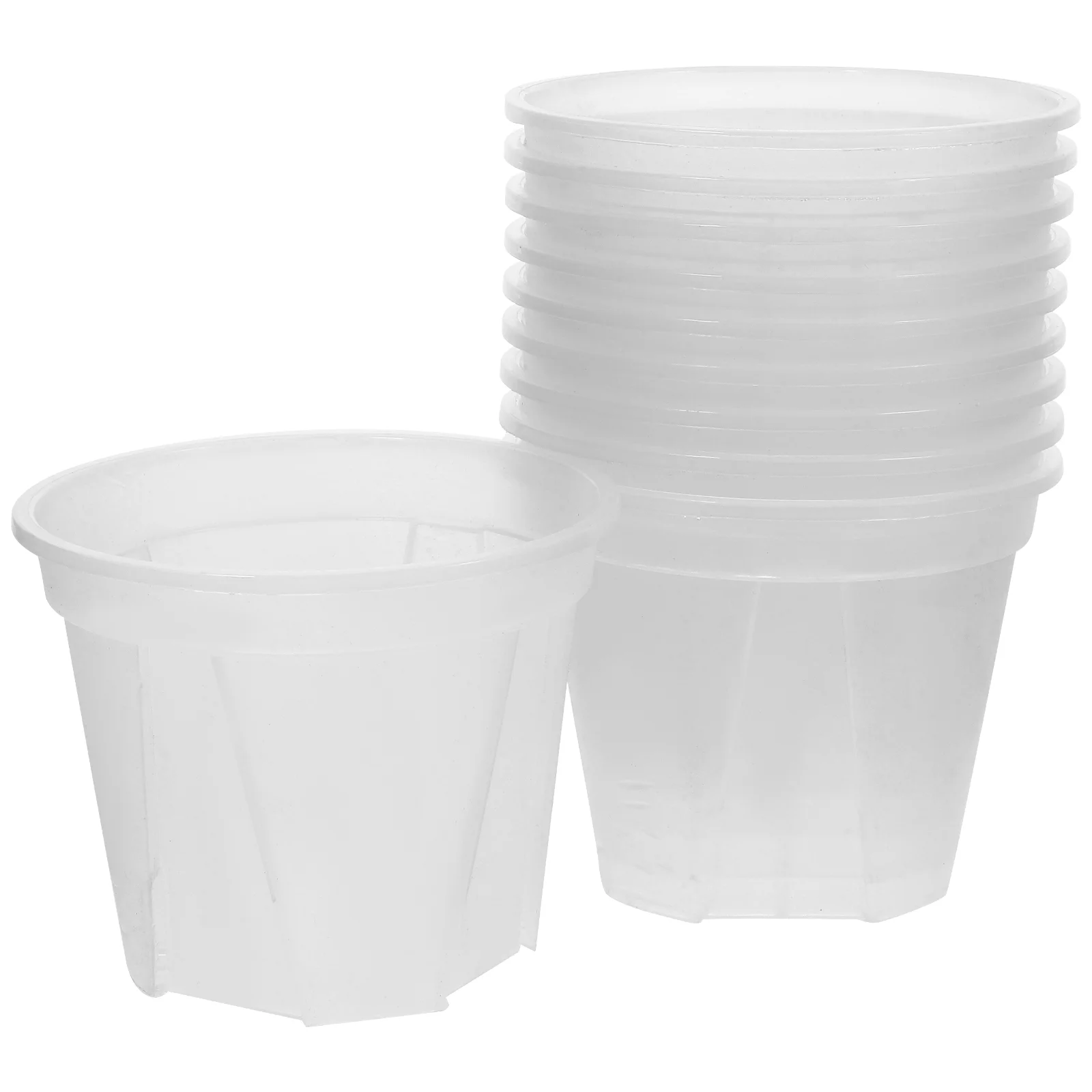 Transparent Flower Pot Plant Pots Clear Flowers Cactus Plastic for Plants Nursery Indoor
Transparent Flower Pot Plant Pots Clear Flowers Cactus Plastic for Plants Nursery Indoor