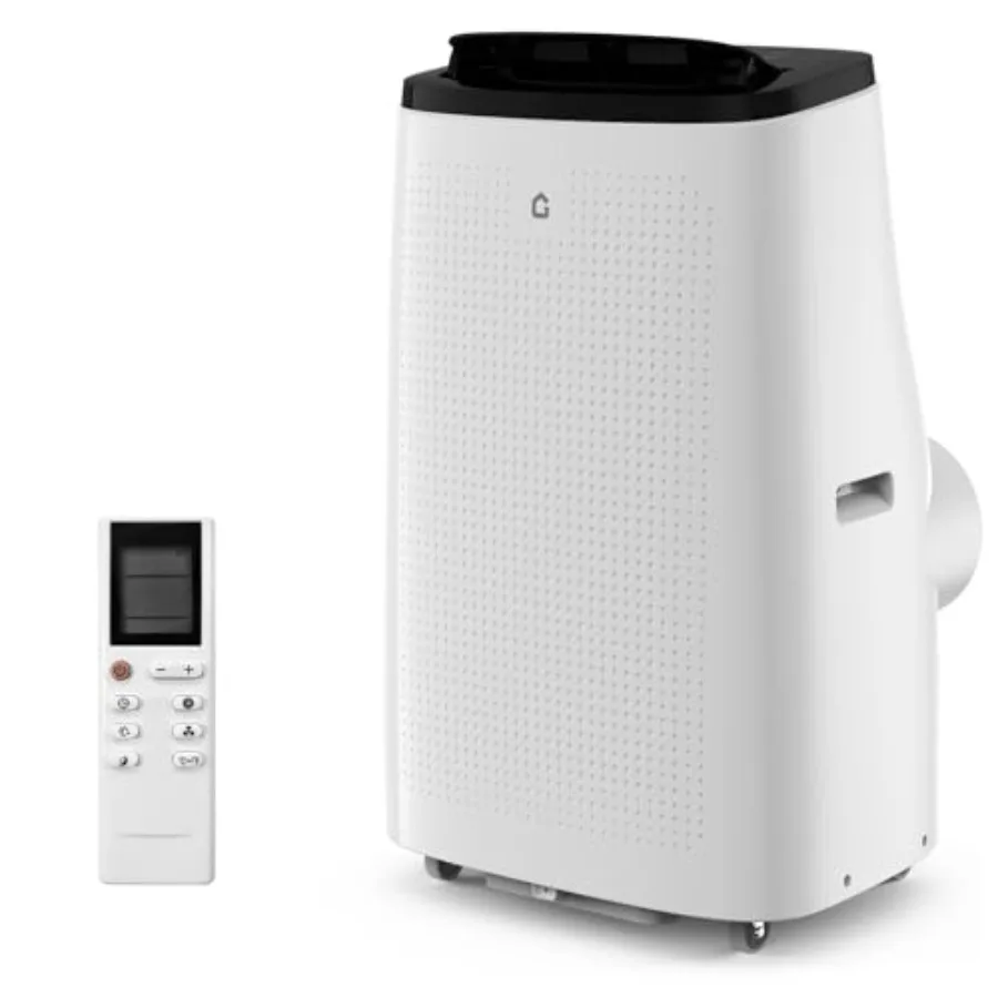 Portable air conditioner for rooms up to 750 sq.ft, grey ABS plastic housing, 4-in-1 cooling/dehumidifying/fan/sleep mode, quie
Portable air conditioner for rooms up to 750 sq.ft, grey ABS plastic housing, 4-in-1 cooling/dehumidifying/fan/sleep mode, quie