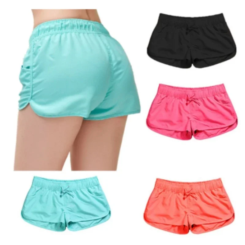 2021 summer casual shorts ladies fit solid color swimming elastic waist breathable ladies quick-drying beach pants
2021 summer casual shorts ladies fit solid color swimming elastic waist breathable ladies quick-drying beach pants