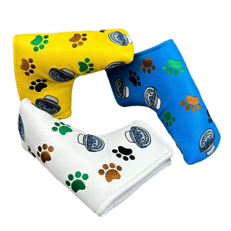 PU Golf Putter Headcover Magnetic Closure Golf Club Protective Cover Durable Universal Anti-Collision Pressure Golf Accessories
PU Golf Putter Headcover Magnetic Closure Golf Club Protective Cover Durable Universal Anti-Collision Pressure Golf Accessories