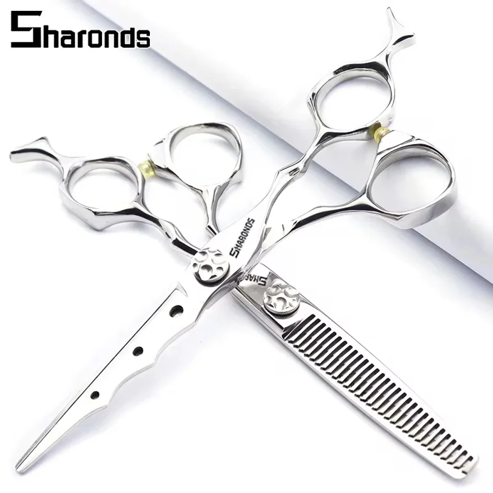 SHARONDS Hairdressing Professional Scissors 6 Inch Stylist Specialized Hair Scissors Hairdresser Shear Barber Hair Cutting Tools
SHARONDS Hairdressing Professional Scissors 6 Inch Stylist Specialized Hair Scissors Hairdresser Shear Barber Hair Cutting Tools