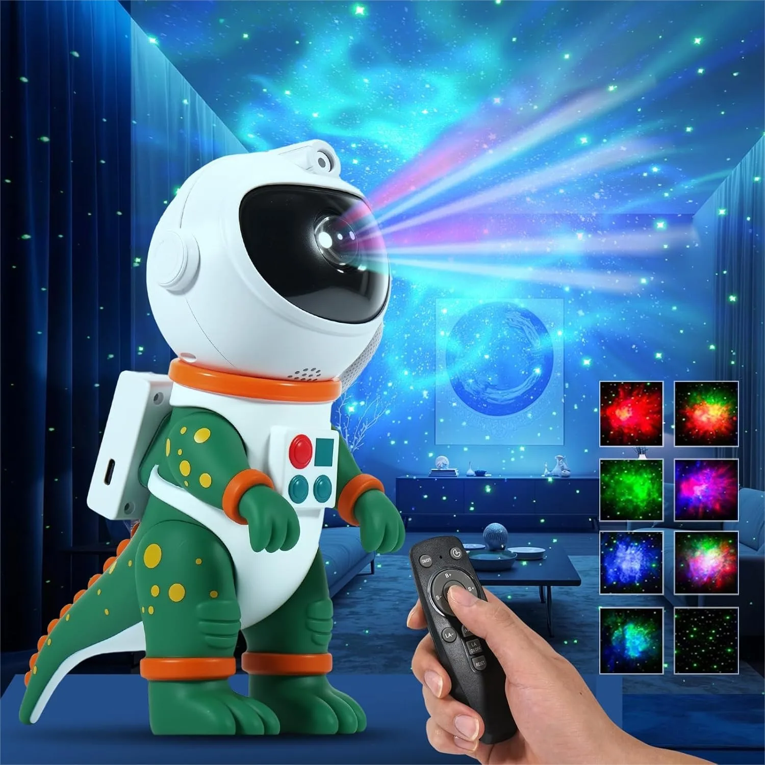 Ночник-проектор Galaxy Star с пультом дистанционного управления, таймером и 8 режимами для декора детской комнаты, подарок на Рождество и день рождения
Ночник-проектор Galaxy Star с пультом дистанционного управления, таймером и 8 режимами для декора детской комнаты, подарок на Рождество и день рождения