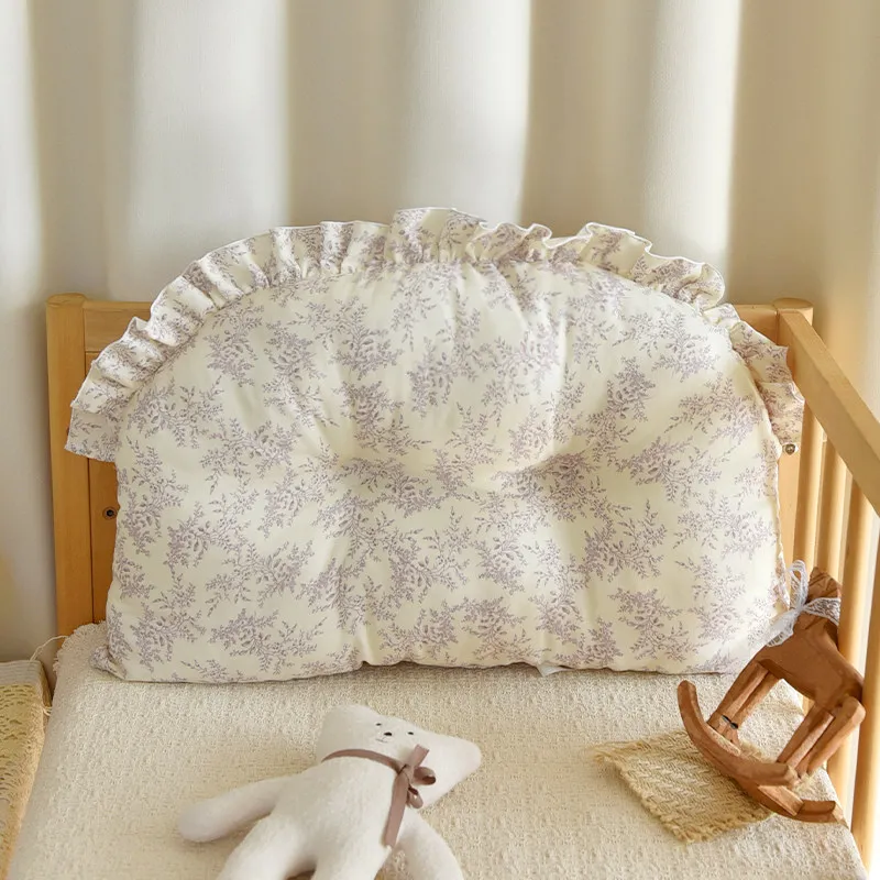 Мягкий хлопковый муслиновый бортик-подушка для детской кроватки в стиле Ins, защитный бампер для изголовья кровати, подушка для мамы и малыша
Мягкий хлопковый муслиновый бортик-подушка для детской кроватки в стиле Ins, защитный бампер для изголовья кровати, подушка для мамы и малыша