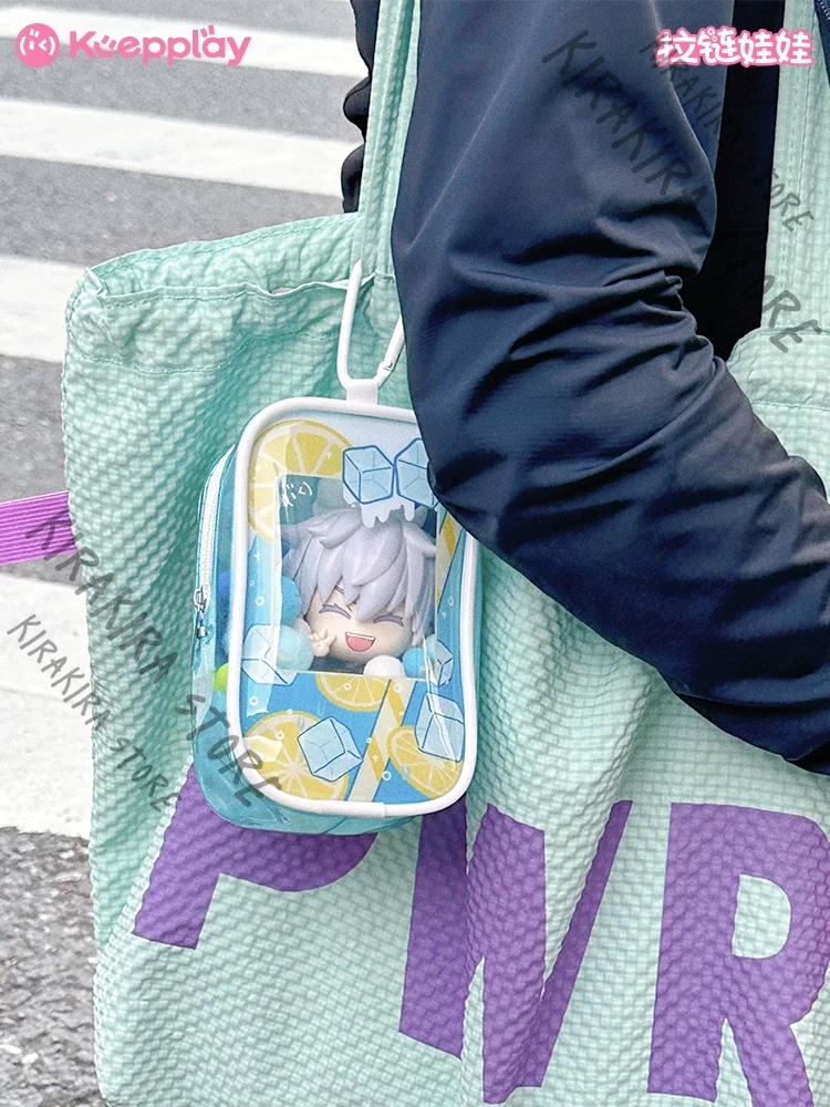 "summer Cool" Series Zipper Figurine Puppet bags Apply To Jujutsu Kaisen Originality Ornaments Double-faced Maumet Bag Pendant
"summer Cool" Series Zipper Figurine Puppet bags Apply To Jujutsu Kaisen Originality Ornaments Double-faced Maumet Bag Pendant