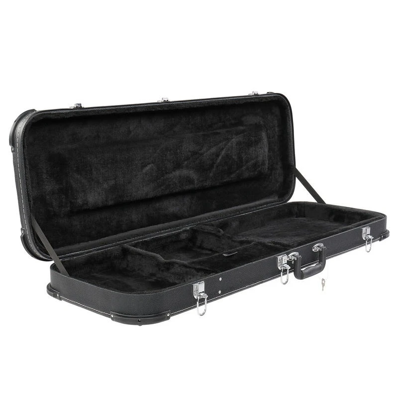 PVC Square Rounded Corner Black Electric Guitar Case
PVC Square Rounded Corner Black Electric Guitar Case