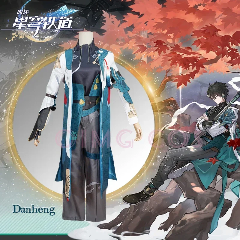 Костюм для косплея Danheng Honkai Star, карнавальная форма, парик, рельсовый аниме, костюмы на Хэллоуин, мужские игры
Костюм для косплея Danheng Honkai Star, карнавальная форма, парик, рельсовый аниме, костюмы на Хэллоуин, мужские игры