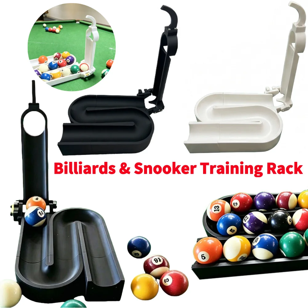 3D Hot Pool Ball Rack Billiards Training Tool Snooker Training Rack Ball Launcher Reusable Perfect Alignment Accuracy Stand
3D Hot Pool Ball Rack Billiards Training Tool Snooker Training Rack Ball Launcher Reusable Perfect Alignment Accuracy Stand