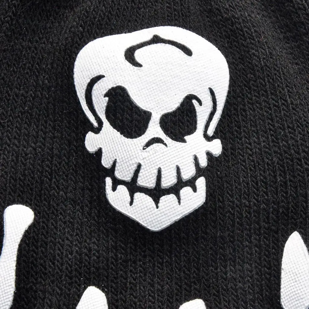 Halloween Skeleton Gloves, Knitted Unisex Glow in The Dark Skull Mittens for Cosplay Costume Adult Daily
Halloween Skeleton Gloves, Knitted Unisex Glow in The Dark Skull Mittens for Cosplay Costume Adult Daily