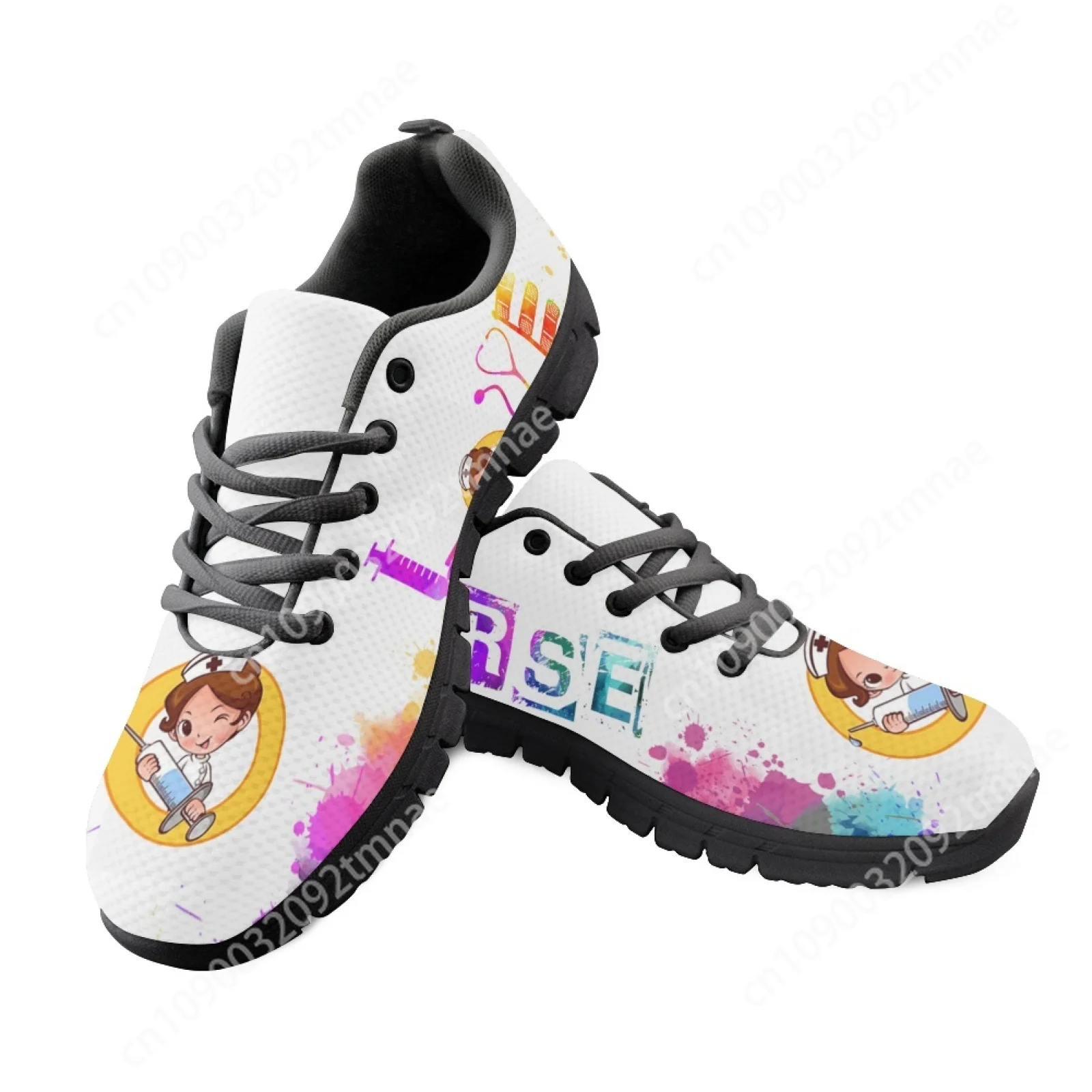 Casual Shoes For Women Custom Summer Flats Mesh Breathable Ladies Sneakers Cute Nurse Pattern Female Sport Shoes Zapatos Mujer
Casual Shoes For Women Custom Summer Flats Mesh Breathable Ladies Sneakers Cute Nurse Pattern Female Sport Shoes Zapatos Mujer