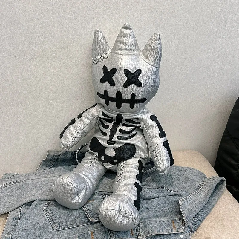 Large Size 68CM Skeleton Demon Doll Backpack PU Leather Thriller Single Girl Shoulder Crossbody Backpack Halloween Gift
Large Size 68CM Skeleton Demon Doll Backpack PU Leather Thriller Single Girl Shoulder Crossbody Backpack Halloween Gift