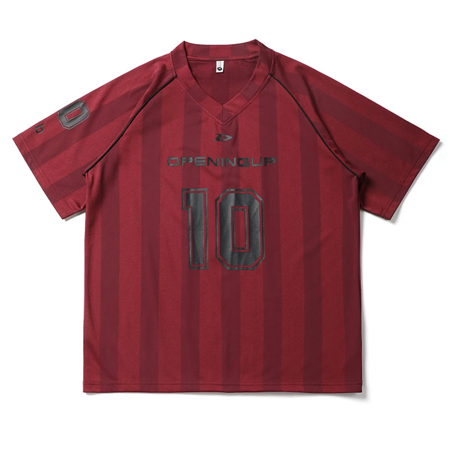 Mens Jersey T-Shirt Y2K Vintage Print Striped Sport Tshirt Men Streetwear Harajuku Casual V-Neck Tops Tees Short Sleeve T-Shirts
Mens Jersey T-Shirt Y2K Vintage Print Striped Sport Tshirt Men Streetwear Harajuku Casual V-Neck Tops Tees Short Sleeve T-Shirts