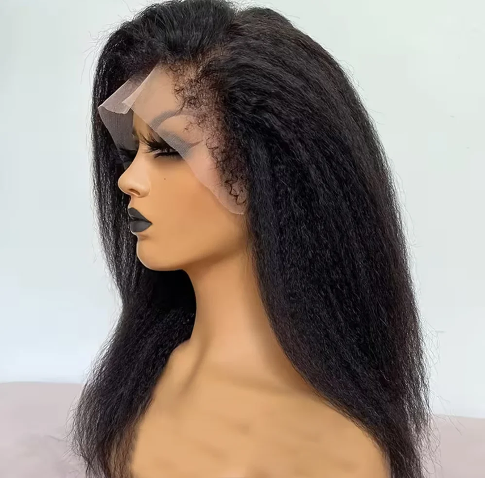 Natural Black Soft Yaki Straight 13x4 Lace Front Wig For Women With Baby Hair Synthetic Preplucked Glueless Dailywearing
Natural Black Soft Yaki Straight 13x4 Lace Front Wig For Women With Baby Hair Synthetic Preplucked Glueless Dailywearing