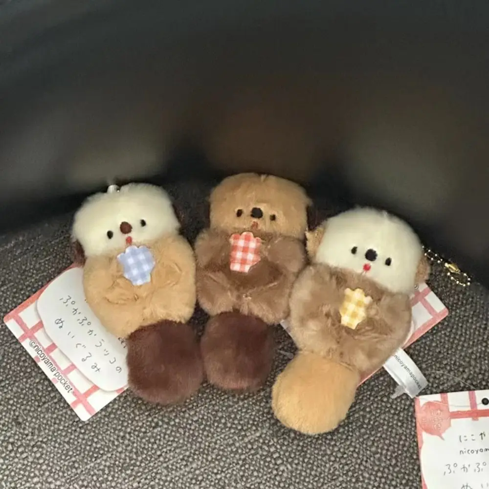 Mini Otter Hold Shell Key Chain Korean Style Trinket Backpack Charms Cartoon Anime Key Ring Children
Mini Otter Hold Shell Key Chain Korean Style Trinket Backpack Charms Cartoon Anime Key Ring Children