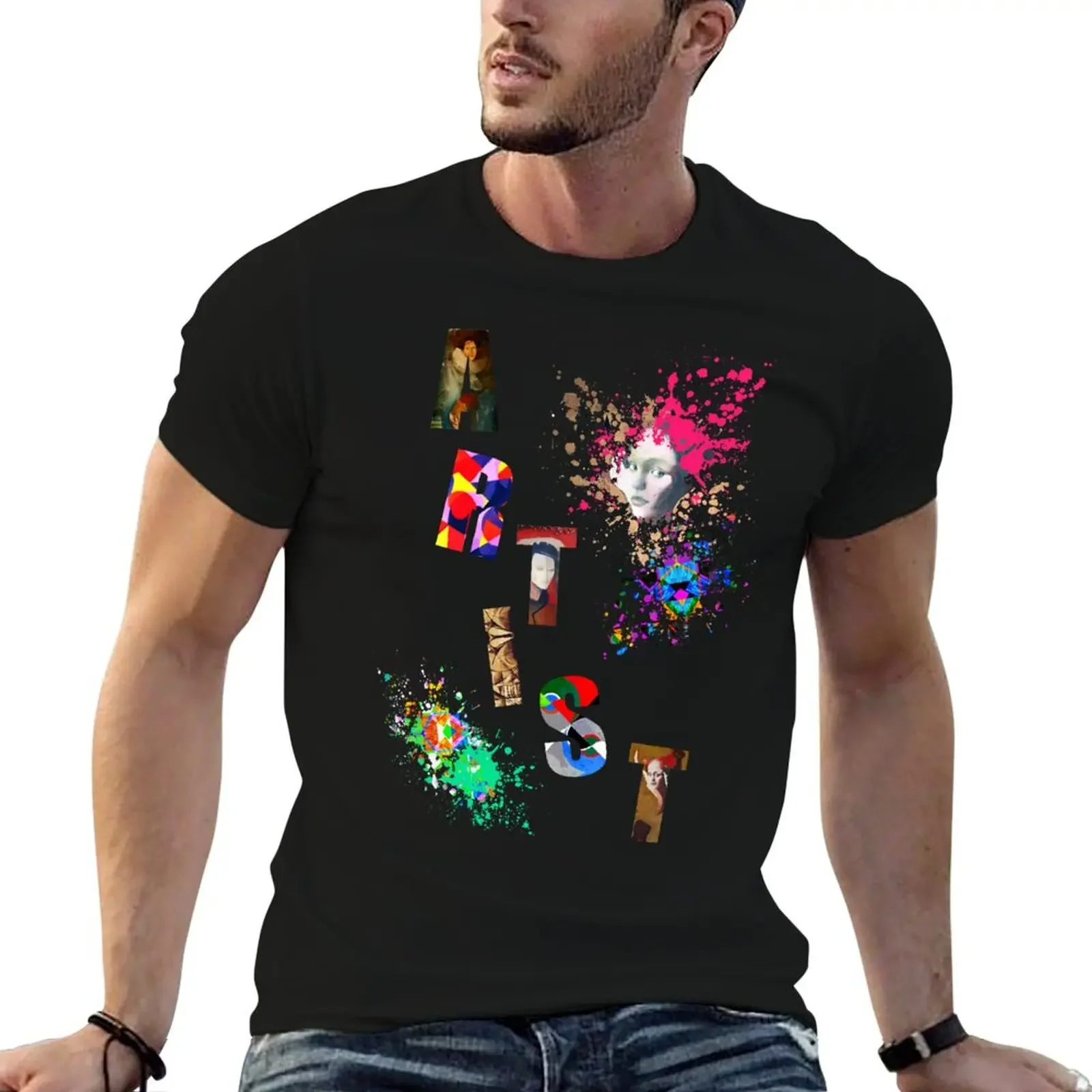 ARTIST T-Shirt fashion shirts plain Aesthetic clothing Luxury man shirts men graphic
ARTIST T-Shirt fashion shirts plain Aesthetic clothing Luxury man shirts men graphic