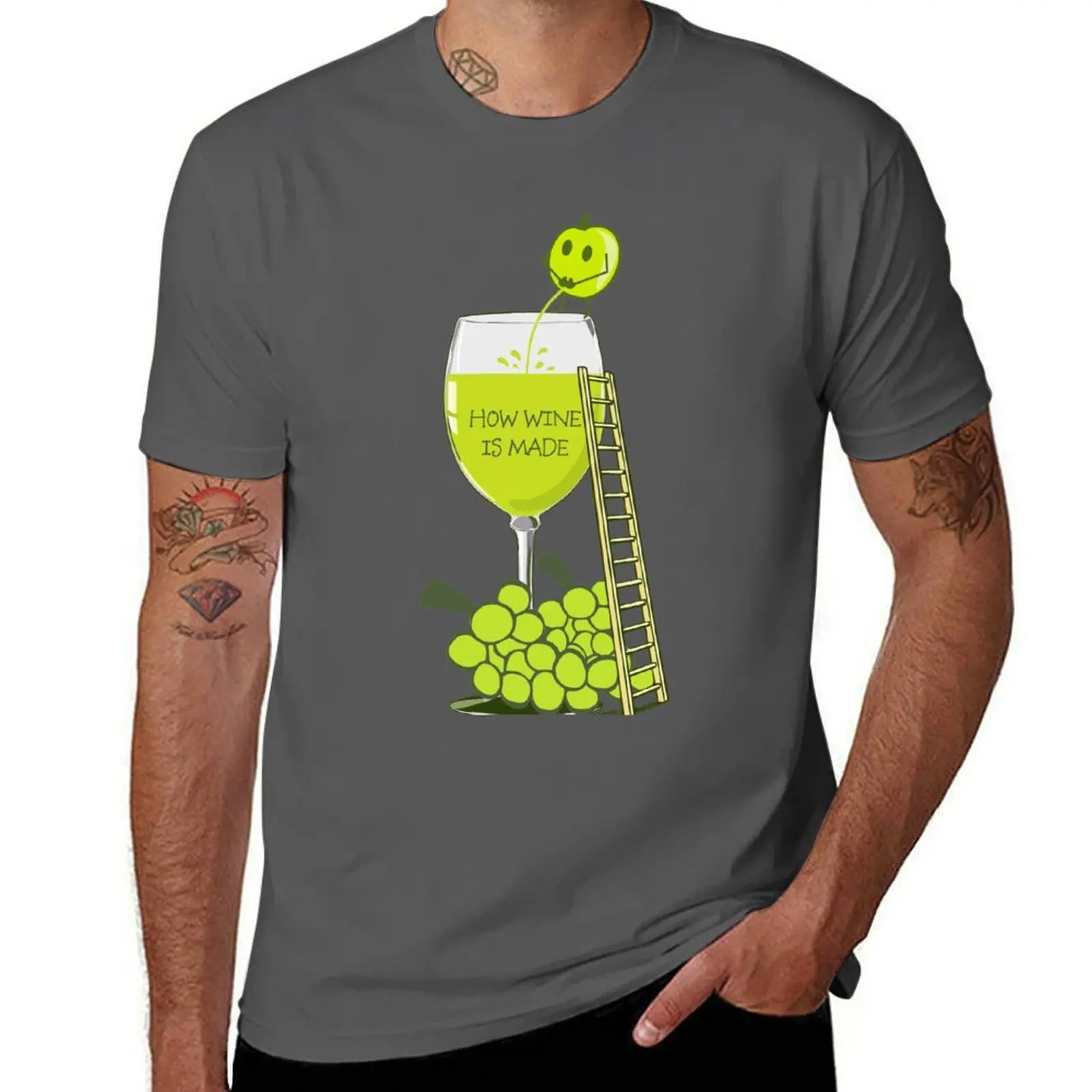 How Wine is Made Funny Illustration T-Shirt Casual Basic Short Sleeve T-Shirt
How Wine is Made Funny Illustration T-Shirt Casual Basic Short Sleeve T-Shirt