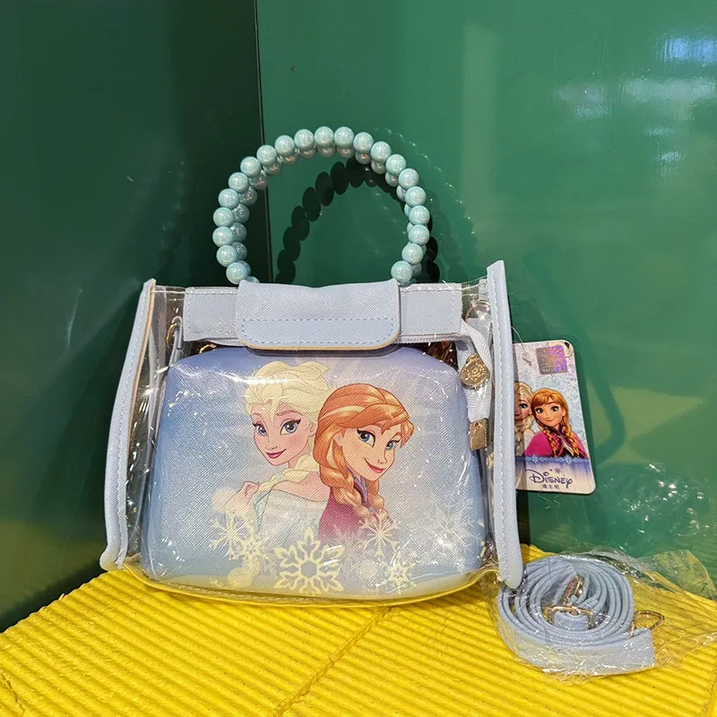 In Stock Frozen Elsa And Anna Transparent Handbag And Blue Crossbody Bag Dual Use Cute Kawaii Fairy Tale Lady Birthday Gift
In Stock Frozen Elsa And Anna Transparent Handbag And Blue Crossbody Bag Dual Use Cute Kawaii Fairy Tale Lady Birthday Gift