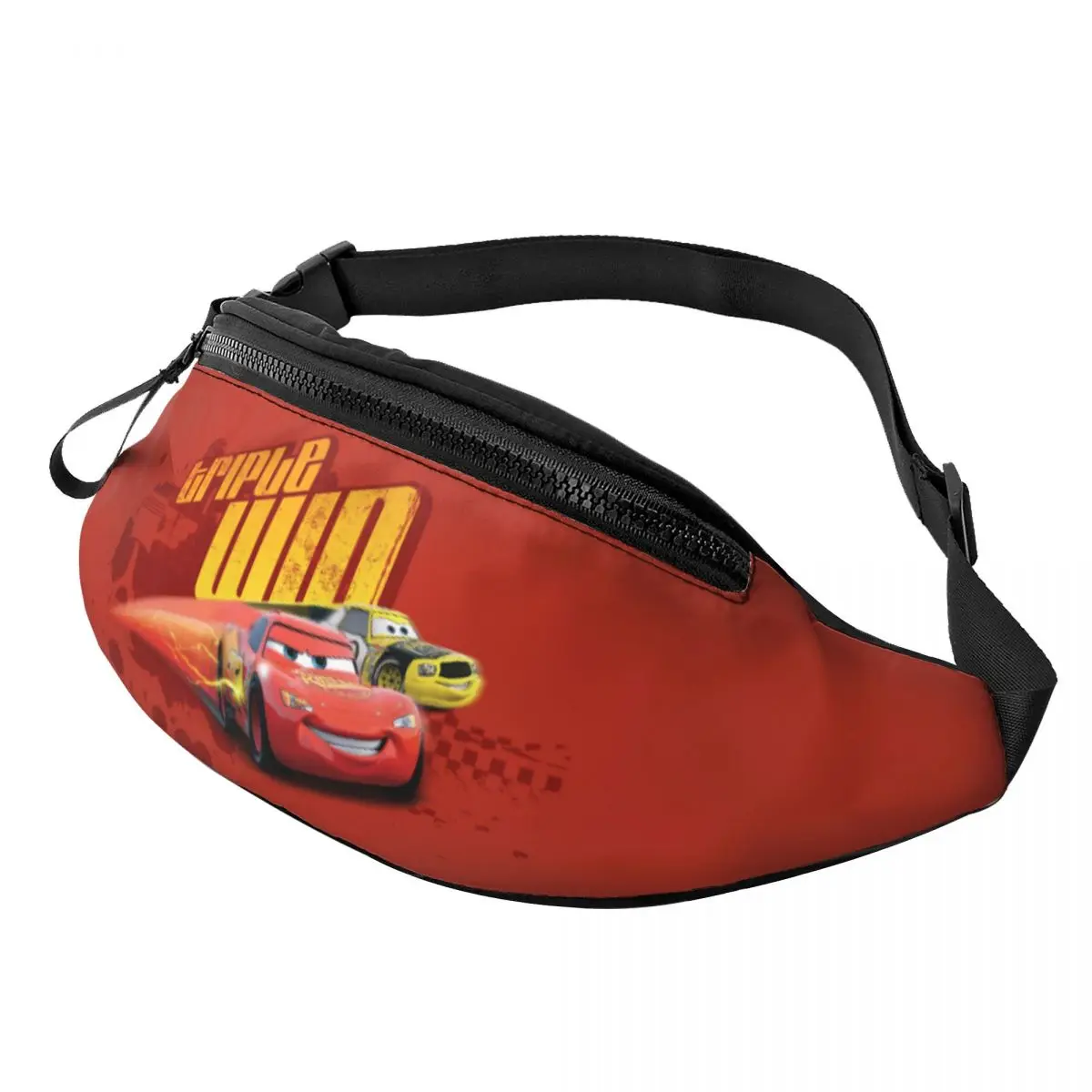 Custom Fashion Lightning McQueen Cars Fanny Pack for Travel Hiking Women Men Cartoon Crossbody Waist Bag Phone Money Pouch
Custom Fashion Lightning McQueen Cars Fanny Pack for Travel Hiking Women Men Cartoon Crossbody Waist Bag Phone Money Pouch