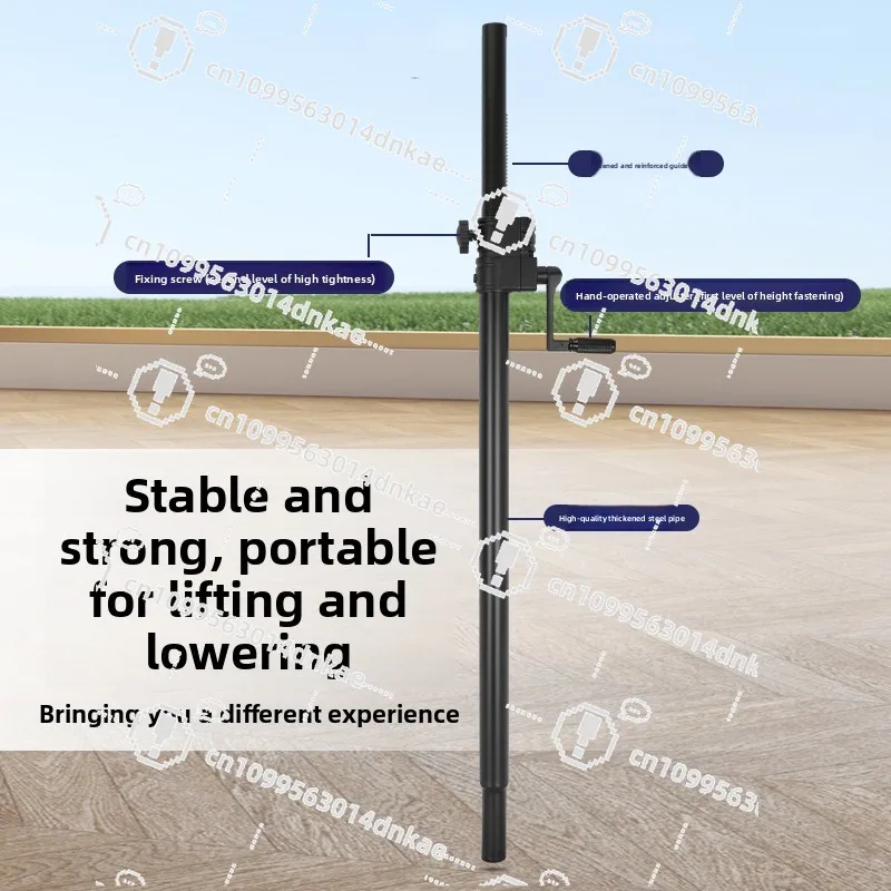 Кронштейн для колонок, напольная стойка, опорный стержень для сабвуфера, двойной опорный стержень для колонок, полностью металлический кронштейн с ручным приводом
Кронштейн для колонок, напольная стойка, опорный стержень для сабвуфера, двойной опорный стержень для колонок, полностью металлический кронштейн с ручным приводом