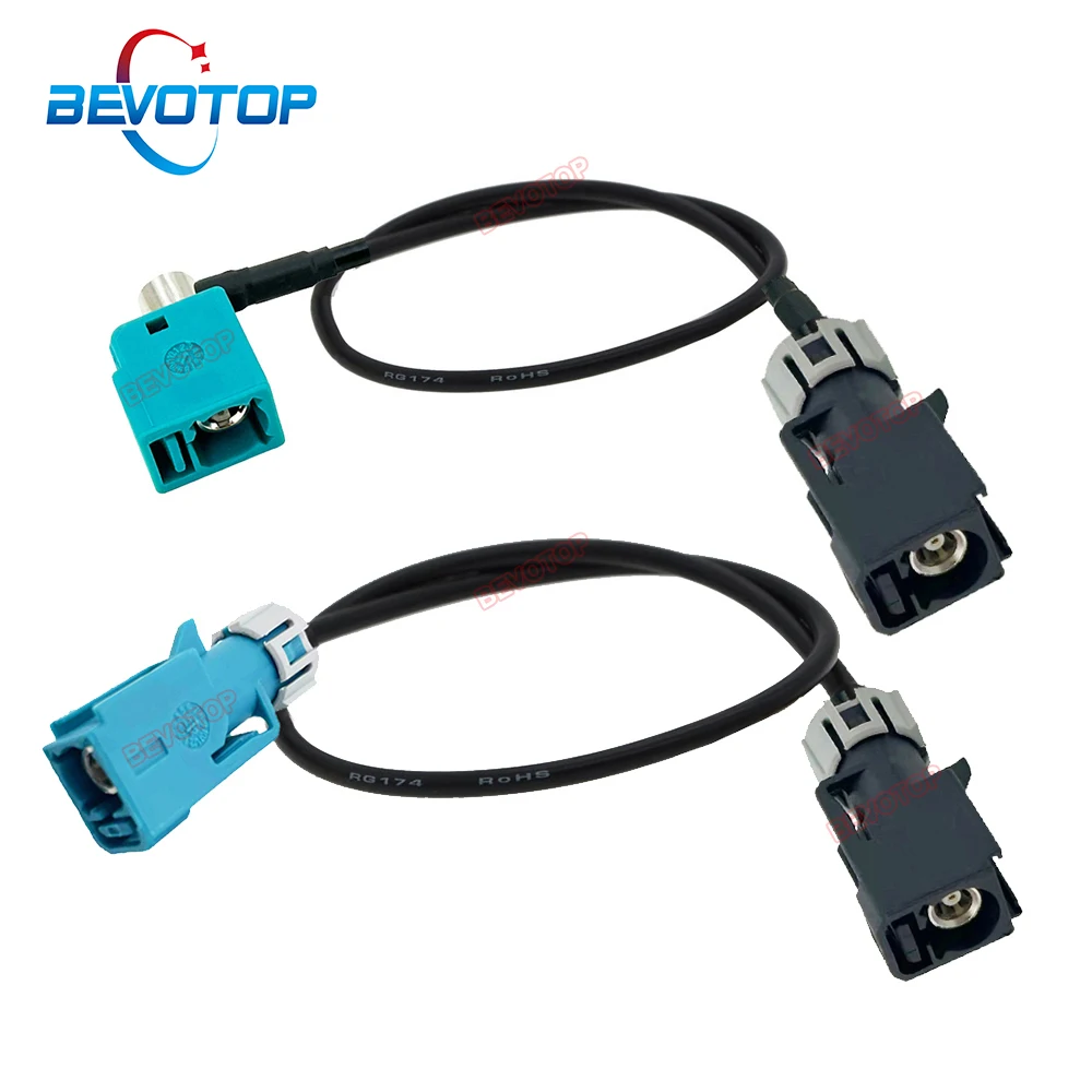 BEVOTOP 1PCS Waterproof Fakra A Female to Waterproof Fakra Z Female Straight / Right Angle Connector RG174 Cable Fakra Jumper
BEVOTOP 1PCS Waterproof Fakra A Female to Waterproof Fakra Z Female Straight / Right Angle Connector RG174 Cable Fakra Jumper