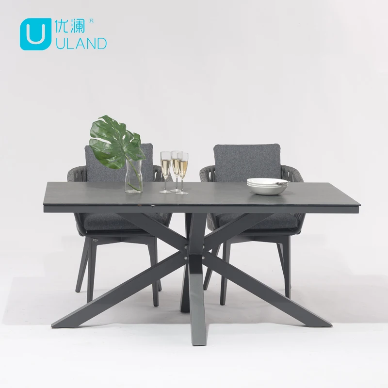 Uland Outdoor Patio Dining Table Bench Restaurant Outdoor Table Garden Set Grass Top Aluminum Frame Dining Table
Uland Outdoor Patio Dining Table Bench Restaurant Outdoor Table Garden Set Grass Top Aluminum Frame Dining Table