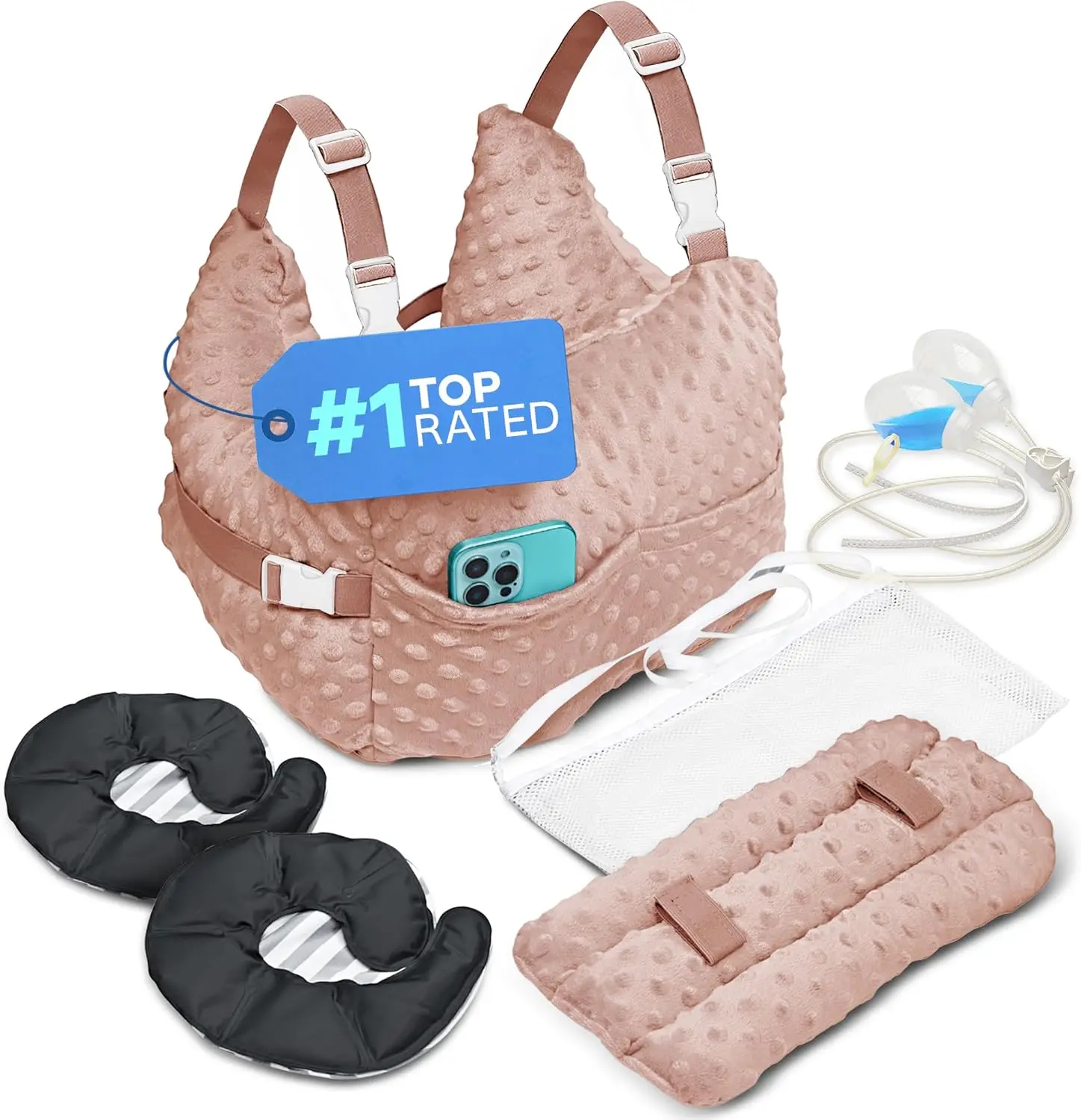 Post Mastectomy Pillow with Strap, Gel Pack & Seat Belt Cover, Lavender – Hands-Free Wear, Hot/Cold Comfort & Cushion for Recovery Support
Post Mastectomy Pillow with Strap, Gel Pack & Seat Belt Cover, Lavender – Hands-Free Wear, Hot/Cold Comfort & Cushion for Recovery Support
