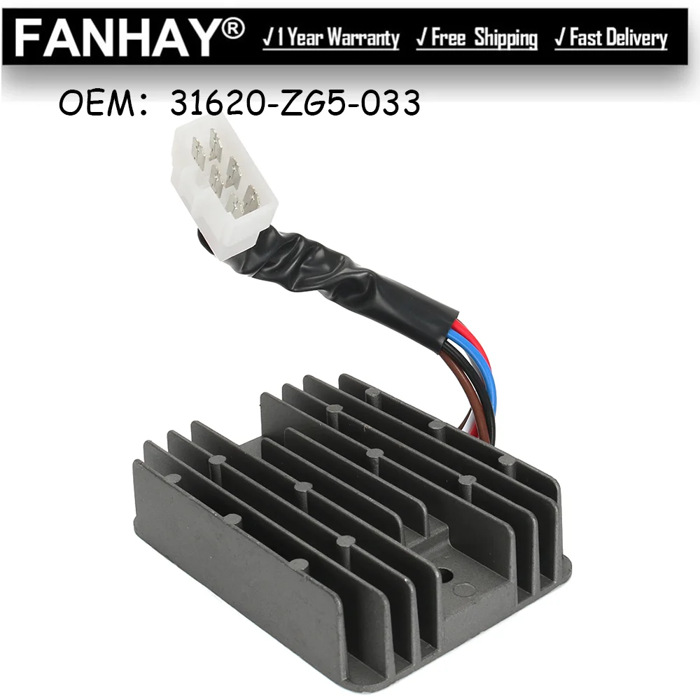 31620-ZG5-033 31620 ZG5 033 20A Voltage Regulator Rectifie Accessory For Honda GX440 GX630 GX660 GX670 GX690 SH748AA SH711AA
31620-ZG5-033 31620 ZG5 033 20A Voltage Regulator Rectifie Accessory For Honda GX440 GX630 GX660 GX670 GX690 SH748AA SH711AA