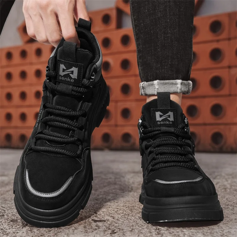 Autumn's New Versatile Sports Outdoor High-top Shoes, Workwear Student Trendy Shoes, Thick-soled Fashionable Casual Shoes
Autumn's New Versatile Sports Outdoor High-top Shoes, Workwear Student Trendy Shoes, Thick-soled Fashionable Casual Shoes