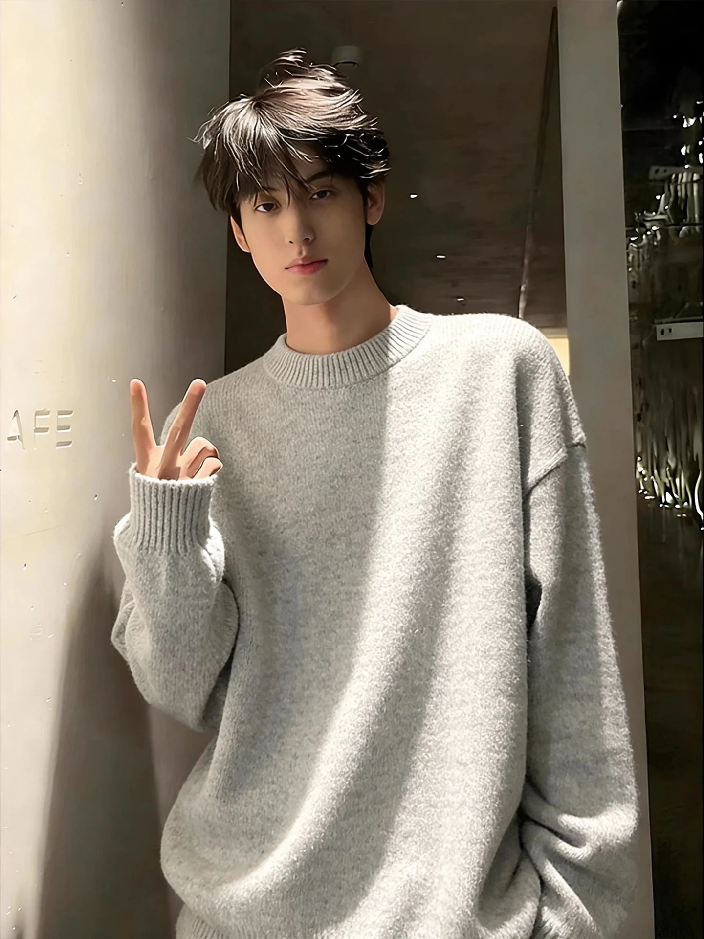 Мужской свитер Cleanfit: мягкий, теплый, из акрила, с начесом, для зимы, базовый слой, высококачественный, комфортный, с длинными рукавами
Мужской свитер Cleanfit: мягкий, теплый, из акрила, с начесом, для зимы, базовый слой, высококачественный, комфортный, с длинными рукавами