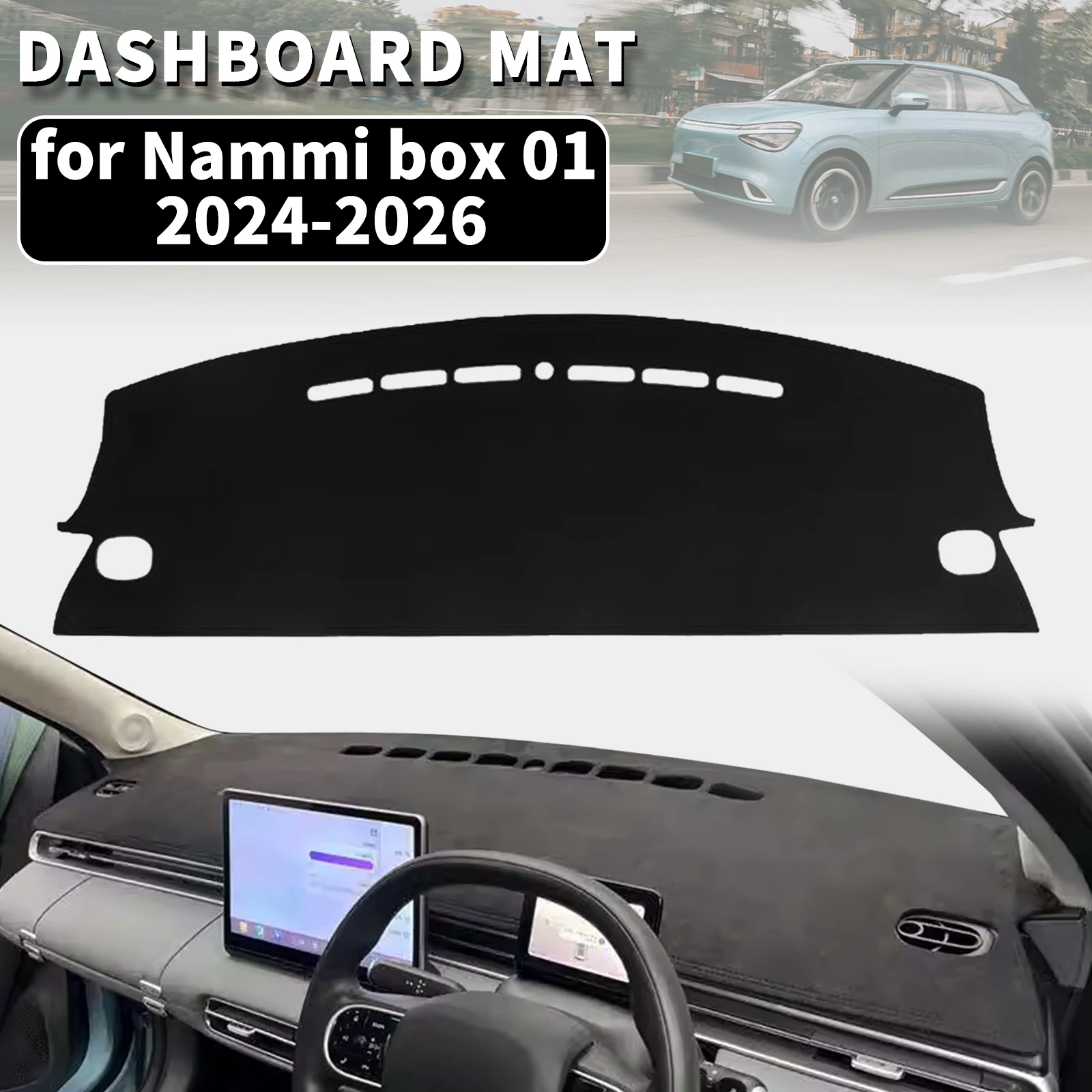 Dashboard Cover for Dongfeng Nammi box 01 2024 2025 2026 Sun Shade Protector Dashmat Anti-Glare UV Block Carpet Mat Dash Mat
Dashboard Cover for Dongfeng Nammi box 01 2024 2025 2026 Sun Shade Protector Dashmat Anti-Glare UV Block Carpet Mat Dash Mat