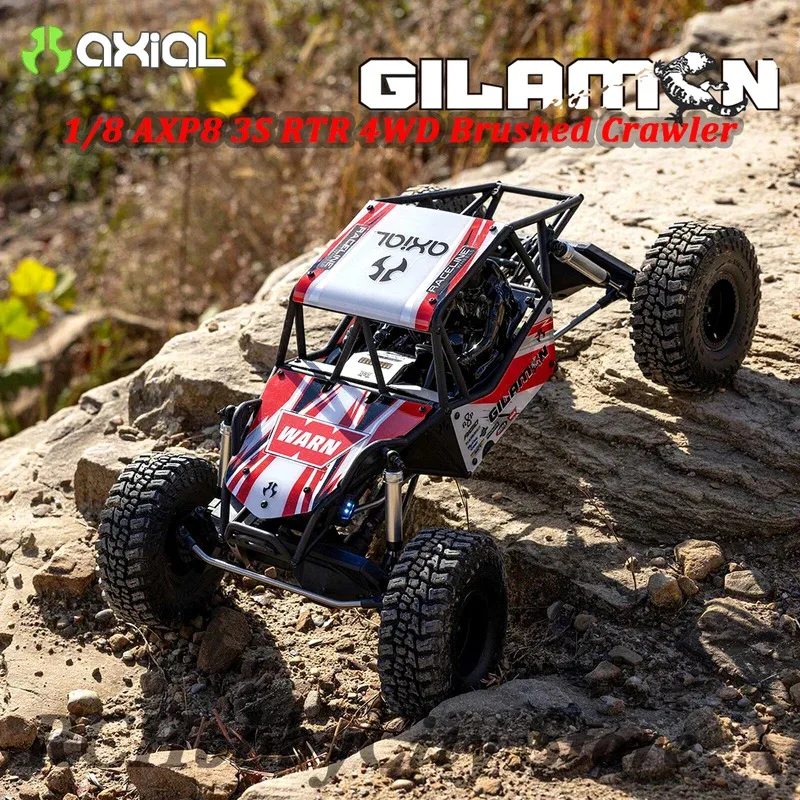 AXIAL 1/8 AXP8 Gilamon 2,2, матовый 3S RTR 4WD RC электрическая модель с дистанционным управлением, автомобиль, альпинистский гусеничный автомобиль, игрушки для взрослых и детей
AXIAL 1/8 AXP8 Gilamon 2,2, матовый 3S RTR 4WD RC электрическая модель с дистанционным управлением, автомобиль, альпинистский гусеничный автомобиль, игрушки для взрослых и детей