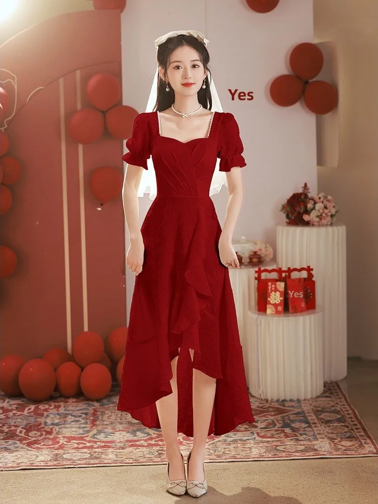 Red Wedding Dr Engagement Par Long Skirt Sweet Sle 3D Pattern mid Waist Large Size Suitable for Hotel Indoor Ocns
Red Wedding Dr Engagement Par Long Skirt Sweet Sle 3D Pattern mid Waist Large Size Suitable for Hotel Indoor Ocns