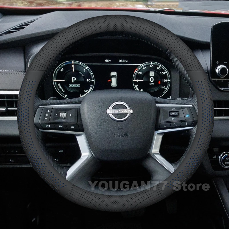 Leather Car Steering Wheel Cover For NEW Nissan Rogue Plug-In Hybrid 2026 Non-slip Auto interior Nissan Rogue Accessories 2026
Leather Car Steering Wheel Cover For NEW Nissan Rogue Plug-In Hybrid 2026 Non-slip Auto interior Nissan Rogue Accessories 2026