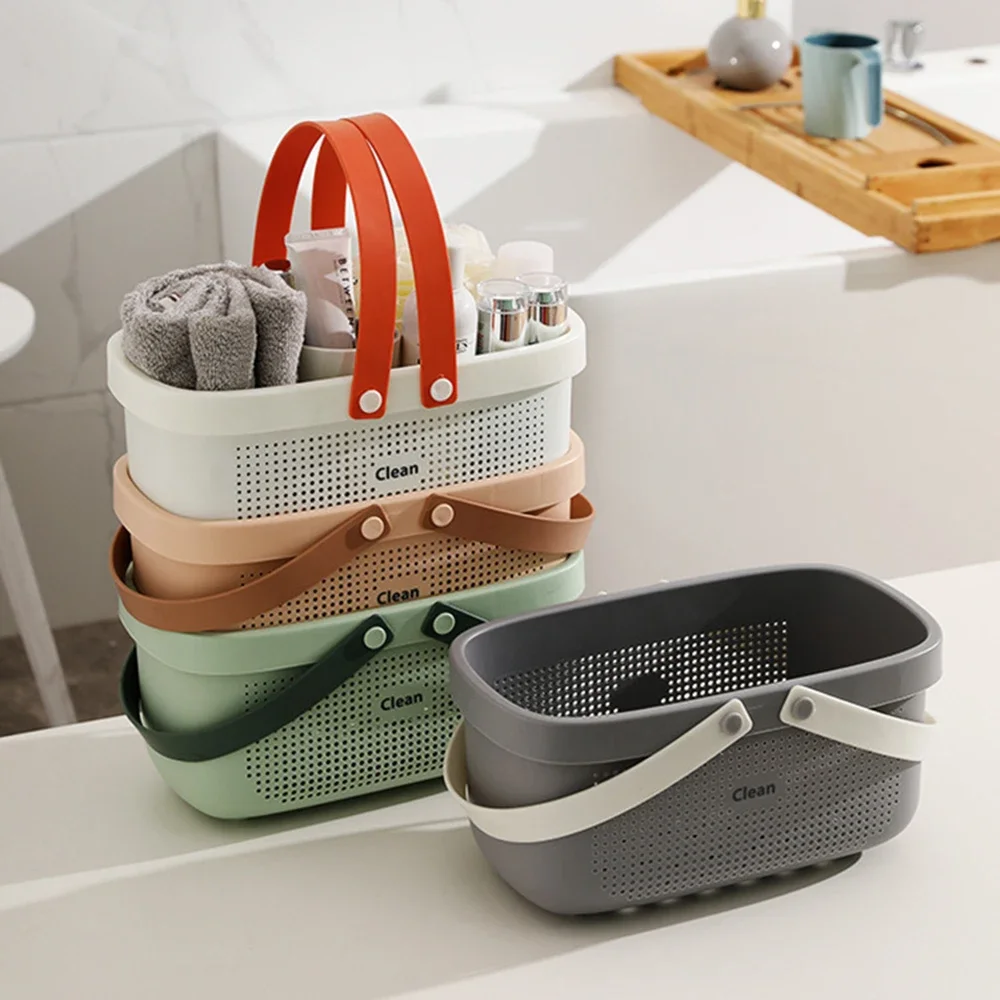 Durable Plastic Laundry Basket Large Capacity Clothes Organizer with Silicone Handle for Shower Room Bathroom Washhouse
Durable Plastic Laundry Basket Large Capacity Clothes Organizer with Silicone Handle for Shower Room Bathroom Washhouse