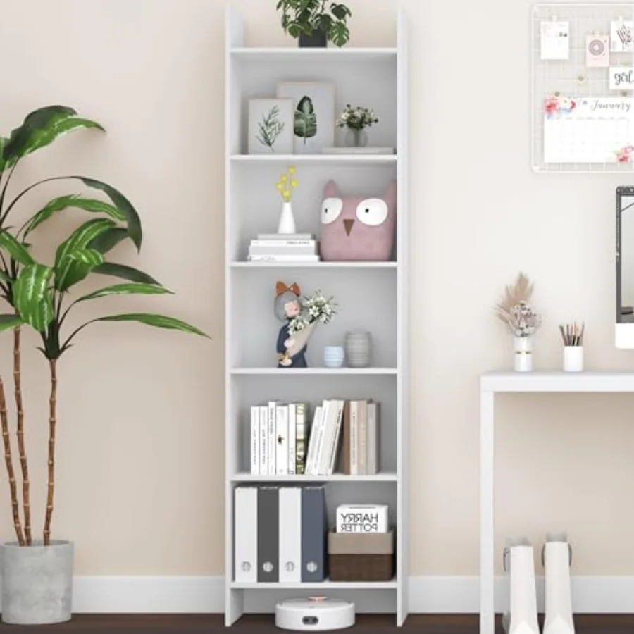 6-Tier Bookshelf 66.9 Inches Floor Standing Bookcase Display Storage Shelf Corner Shelf Home Decor Furniture for Home Office Li
6-Tier Bookshelf 66.9 Inches Floor Standing Bookcase Display Storage Shelf Corner Shelf Home Decor Furniture for Home Office Li