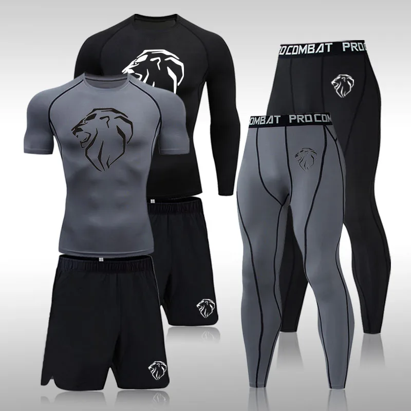 Men's Compression Sportswear Suits Running Rashguard Quick Dry Tracksuit Gym Tights Training Clothes Workout Jogging Sports Set
Men's Compression Sportswear Suits Running Rashguard Quick Dry Tracksuit Gym Tights Training Clothes Workout Jogging Sports Set