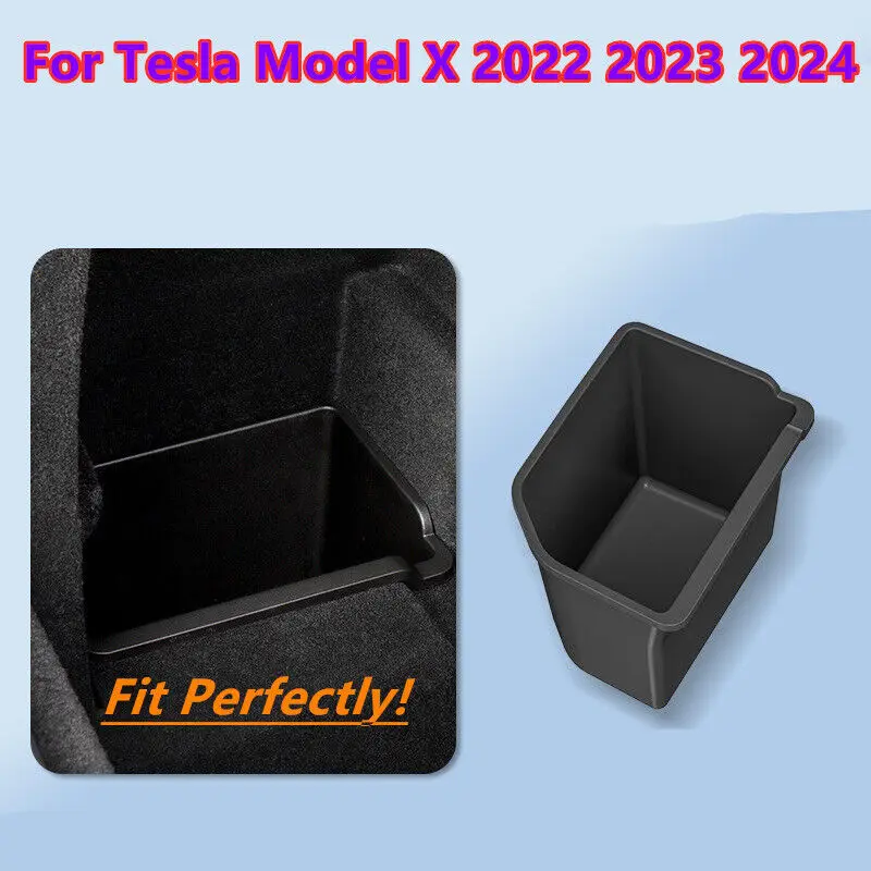Rear Trunk Side Storage Box Boot Organizer Partition For Tesla Model X 2022-2024
Rear Trunk Side Storage Box Boot Organizer Partition For Tesla Model X 2022-2024