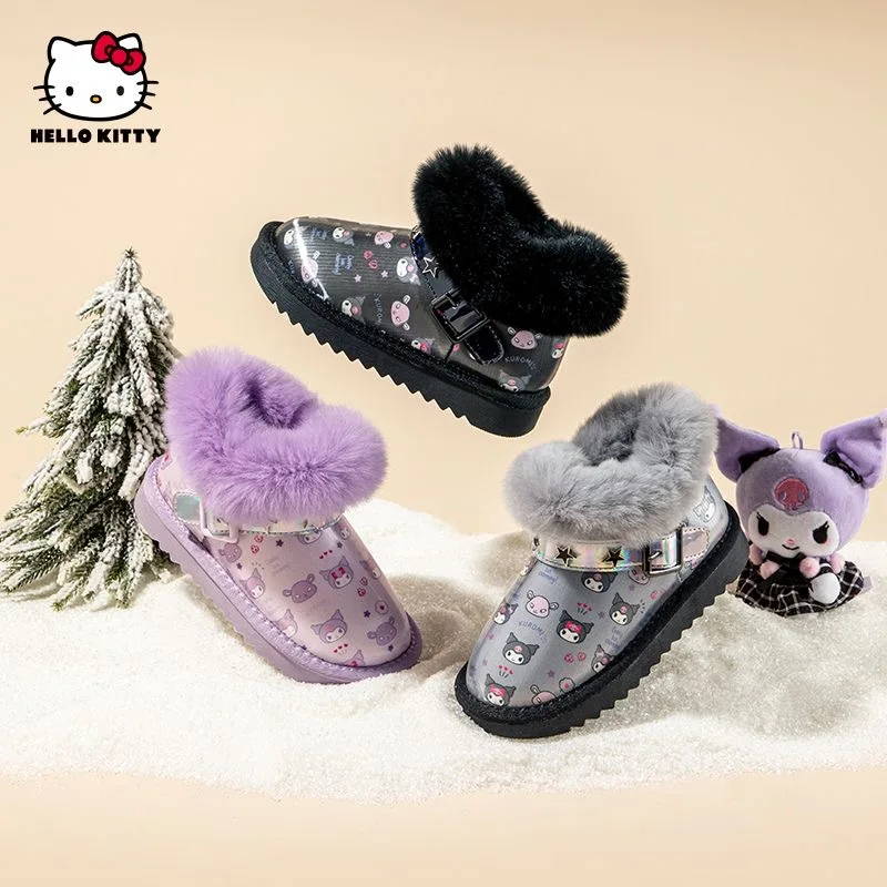 Original Sanrio New cartoon girls Kuromi Hello Kitty Rain Boots Student Children's Thickened Fashion Boots Non-Slip shoes
Original Sanrio New cartoon girls Kuromi Hello Kitty Rain Boots Student Children's Thickened Fashion Boots Non-Slip shoes