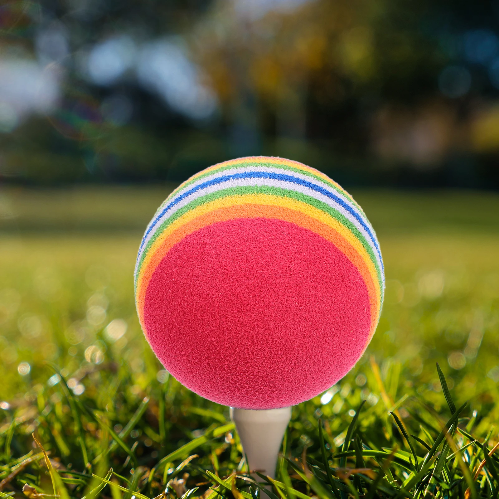 20 pcs Golf Practice Soft Lightweight Rainbow Design Ideal Indoor Training Balls Safe Home Practice Chipping Game Foam Balls
20 pcs Golf Practice Soft Lightweight Rainbow Design Ideal Indoor Training Balls Safe Home Practice Chipping Game Foam Balls