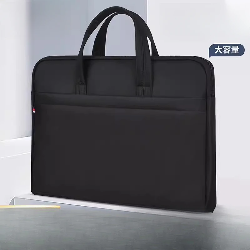 Briefcase bag Business computer bag File bag High-end portable enterprise Training meeting Large capacity
Briefcase bag Business computer bag File bag High-end portable enterprise Training meeting Large capacity