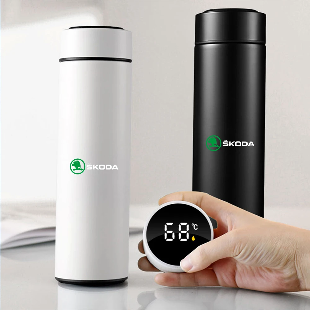 500ml Smart Thermo Mug Filter Coffee Drink Flask Temperature Display For Skoda S Octavia Fabia Rapid Yeti Superb A5 A7 VRS VII
500ml Smart Thermo Mug Filter Coffee Drink Flask Temperature Display For Skoda S Octavia Fabia Rapid Yeti Superb A5 A7 VRS VII