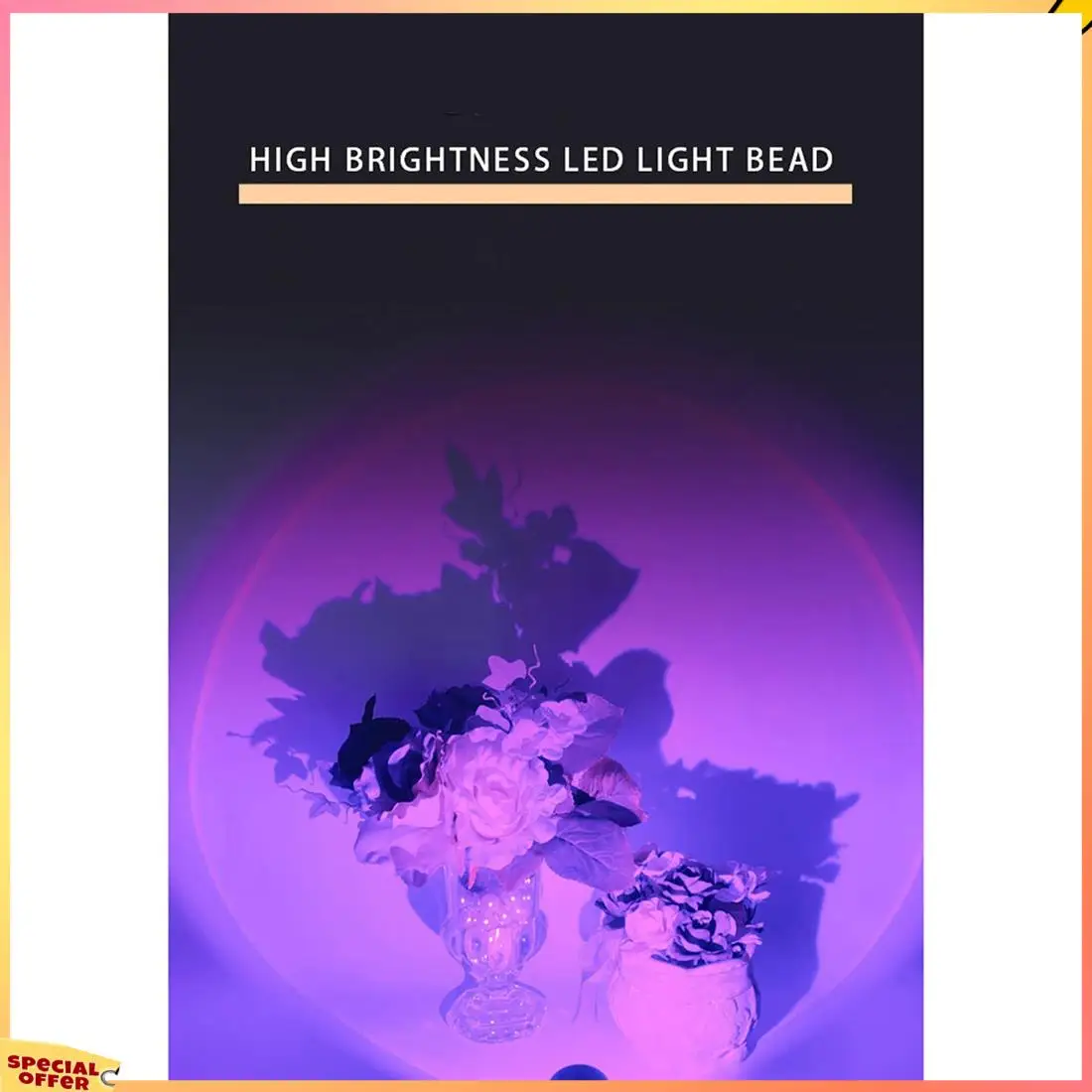 ABFI LED USB Sunset Lamp Night Light Projector Birthday Party Decoration Portable Mood Light For Bedroom Living
ABFI LED USB Sunset Lamp Night Light Projector Birthday Party Decoration Portable Mood Light For Bedroom Living