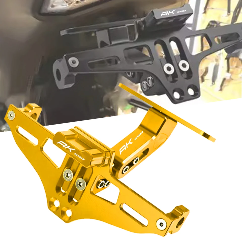 Motorcycle Rear License Plate Tail Frame Holder Bracket Turn Signal Light For KYMCO AK550 AK-550 AK 550 2017-2024 2021 2022 2023
Motorcycle Rear License Plate Tail Frame Holder Bracket Turn Signal Light For KYMCO AK550 AK-550 AK 550 2017-2024 2021 2022 2023