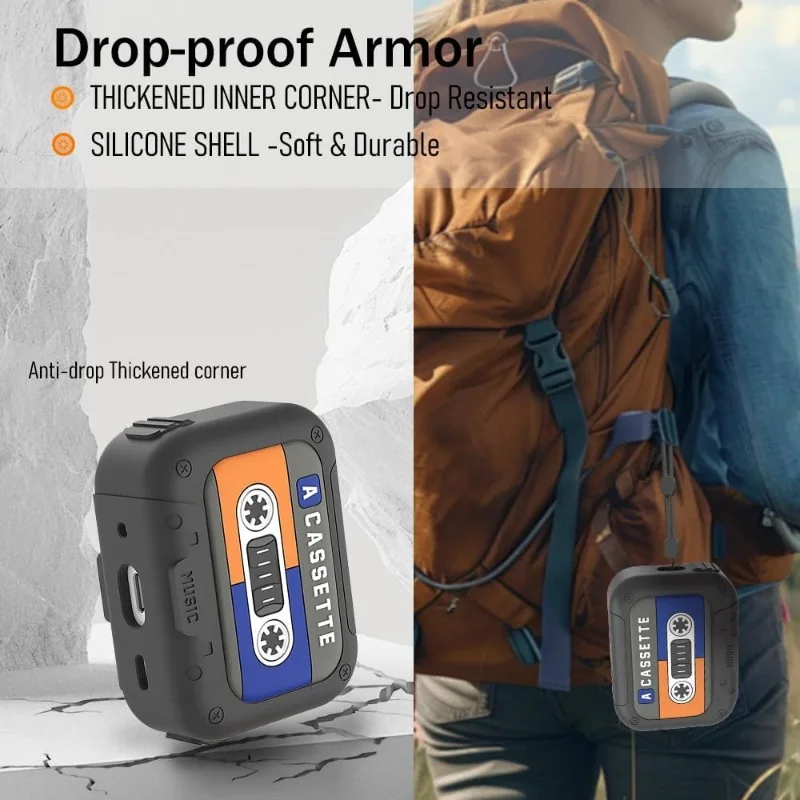 Dust Resistant Silicone Case for AirPods 4/Pro 2 - Shockproof Anti-Scratch Protector with Accurate Cutouts
Dust Resistant Silicone Case for AirPods 4/Pro 2 - Shockproof Anti-Scratch Protector with Accurate Cutouts