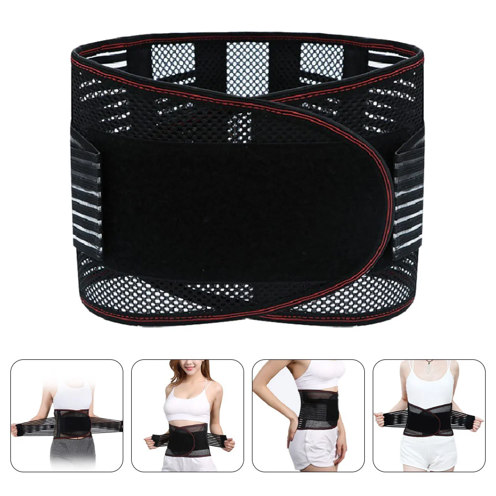 s Fitness Waist Belt Black L Size Breathable Back Brace Support Band Women Weight Lifting Sports Training Lower Back Pain Relief
s Fitness Waist Belt Black L Size Breathable Back Brace Support Band Women Weight Lifting Sports Training Lower Back Pain Relief