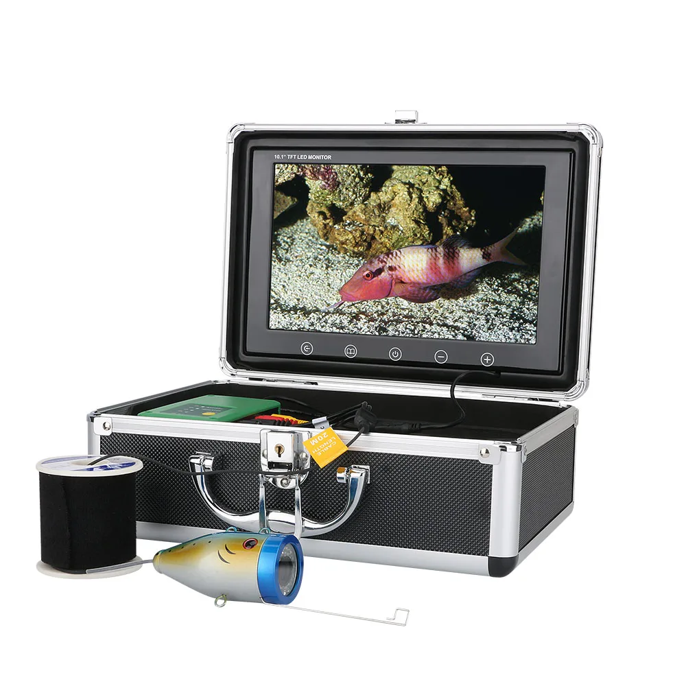 9 Inch 15M 1000TVL Underwater Fishing Camera with 15pcs White LEDs and 15pcs Infrared Lamp for Ice Sea River Fishing Gear
9 Inch 15M 1000TVL Underwater Fishing Camera with 15pcs White LEDs and 15pcs Infrared Lamp for Ice Sea River Fishing Gear
