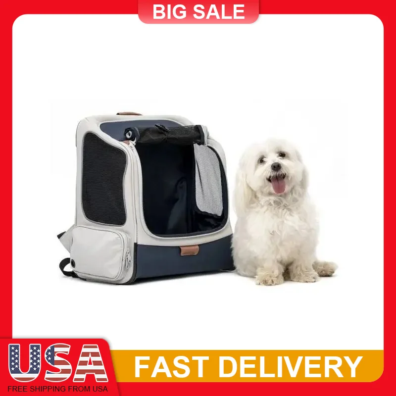 Small Pet Carrier Backpack for Dogs Cats Travel Ventilated Mesh Window Cushioned Mat Harness Tether Up to 20lbs Lightweight
Small Pet Carrier Backpack for Dogs Cats Travel Ventilated Mesh Window Cushioned Mat Harness Tether Up to 20lbs Lightweight