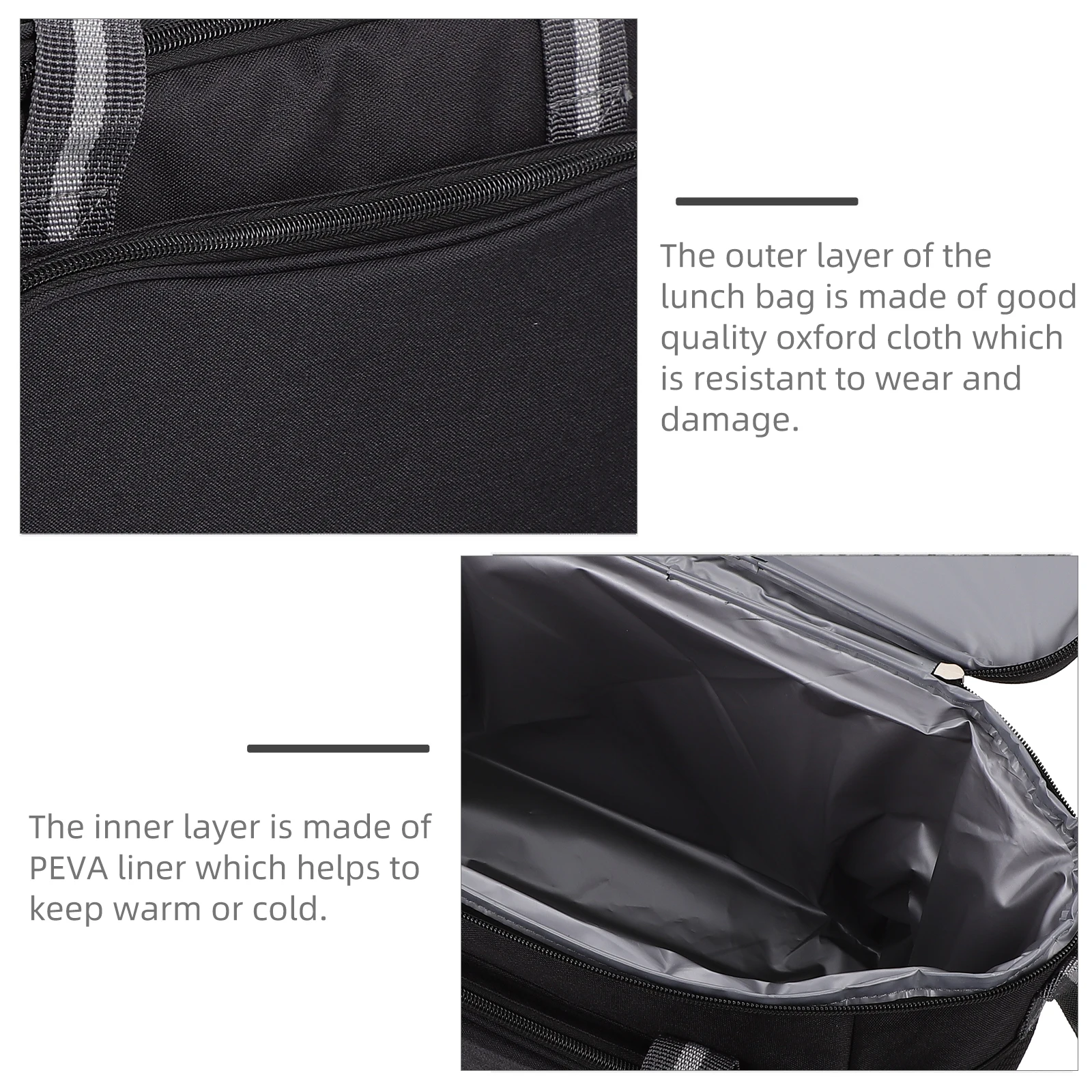 1pc Insulated Lunch Picnic Bag Waterproof Oxford Cloth Reusable Portable For Outdoor Camping School Travel Heat Preservation Bag
1pc Insulated Lunch Picnic Bag Waterproof Oxford Cloth Reusable Portable For Outdoor Camping School Travel Heat Preservation Bag