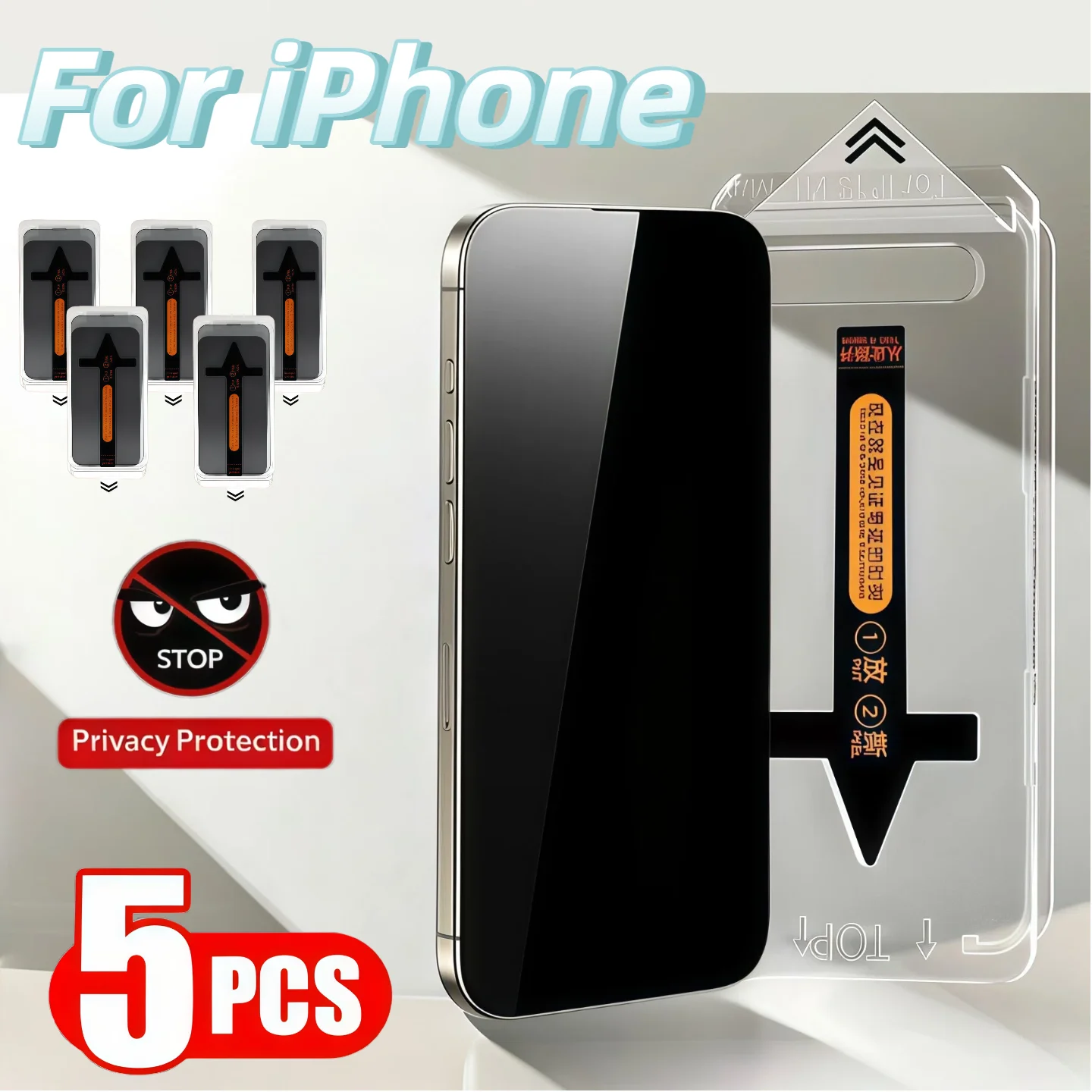 5pcs Tempered Glass Screen Protector for iPhone 17 16 15 14 13 XS XR Pro Max Easy Install Anti-Scratch Protective Film
5pcs Tempered Glass Screen Protector for iPhone 17 16 15 14 13 XS XR Pro Max Easy Install Anti-Scratch Protective Film