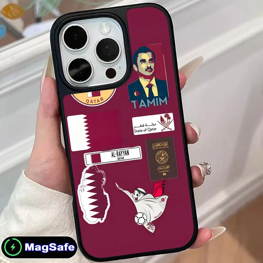 Чехол для телефона с флагом Катара для iPhone 17 16 15 14 13 12 11 Air Pro Max Plus, матовый, с поддержкой MagSafe, красочный, роскошный
Чехол для телефона с флагом Катара для iPhone 17 16 15 14 13 12 11 Air Pro Max Plus, матовый, с поддержкой MagSafe, красочный, роскошный